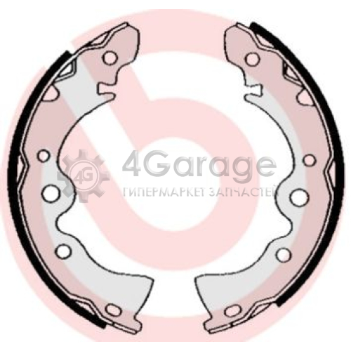 Комплект тормозных колодок BREMBO S56519 в Москве