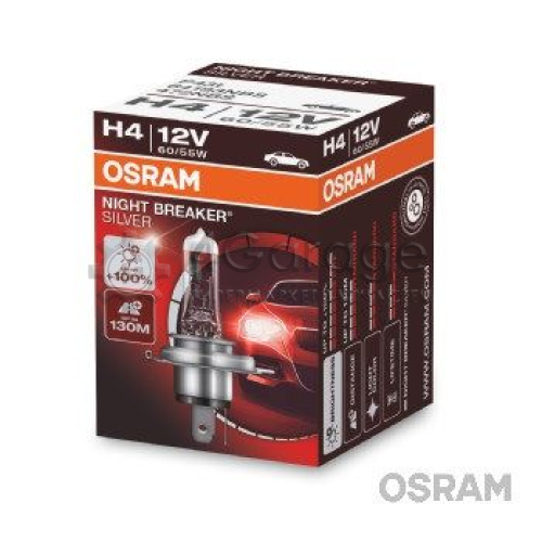 OSRAM 64193NBS Лампа накаливания фара дальнего света NIGHT BREAKER® SILVER