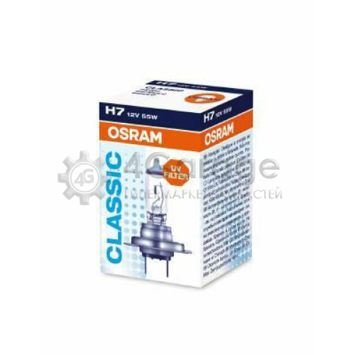 OSRAM 64210CLC Лампа накаливания фара дальнего света CLASSIC в Красноярске