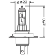 OSRAM 64181L Лампа накаливания фара дальнего света ORIGINAL