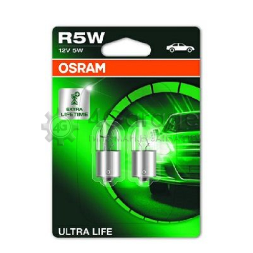 OSRAM 5007ULT02B Лампа накаливания фонарь указателя поворота ULTRA LIFE в Красноярске