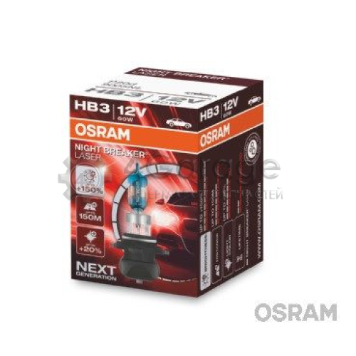 OSRAM 9005NL Лампа накаливания фара дальнего света NIGHT BREAKER® LASER next generation