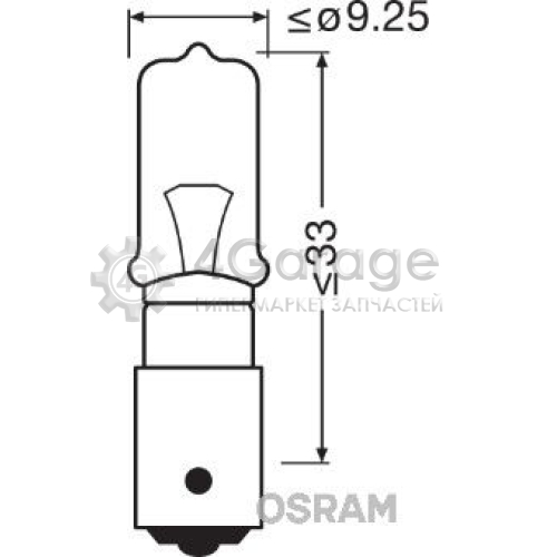 OSRAM 64138 Лампа накаливания фонарь указателя поворота ORIGINAL