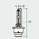 OSRAM 66440 Лампа накаливания фара дальнего света XENARC ORIGINAL