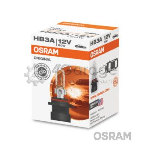 Лампа накаливания фара дальнего света ORIGINAL OSRAM 9005XS в Нижнем Новгороде