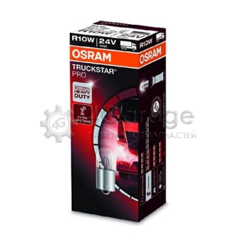 Лампа накаливания фонарь освещения номерного знака TRUCKSTAR PRO OSRAM 5637TSP в Нижнем Новгороде