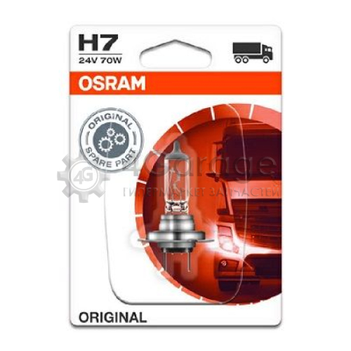 Лампа накаливания фара дальнего света ORIGINAL OSRAM 6421501B в Нижнем Новгороде