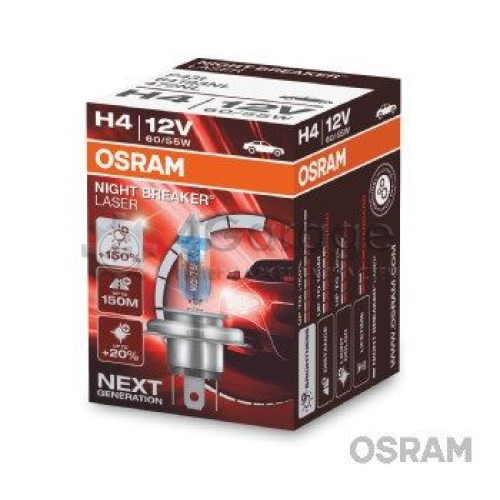 OSRAM 64193NL Лампа накаливания фара дальнего света NIGHT BREAKER® LASER next generation