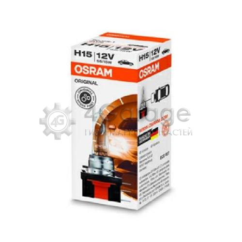 OSRAM 64176 Лампа накаливания фара дальнего света ORIGINAL