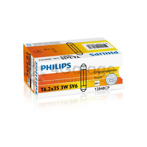 PHILIPS 12848CP Лампа накаливания oсвещение салона