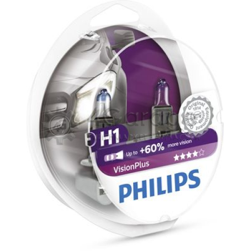 Лампа накаливания фара дальнего света VisionPlus PHILIPS 12258VPS2 в Москве