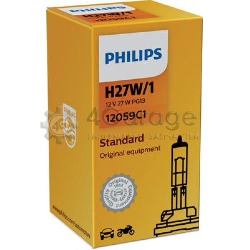 PHILIPS 12059C1 Лампа накаливания противотуманная фара