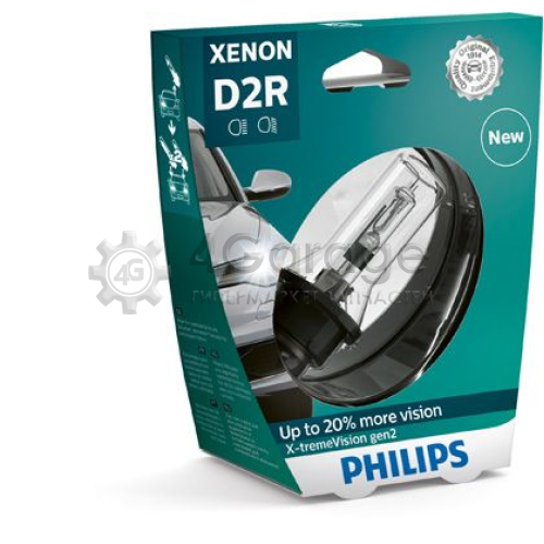 PHILIPS 85126XV2S1 Лампа накаливания фара дальнего света Xenon X tremeVision gen2