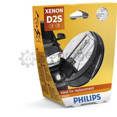 Лампа накаливания фара дальнего света Xenon Vision PHILIPS 85122VIS1 в Нижнем Новгороде