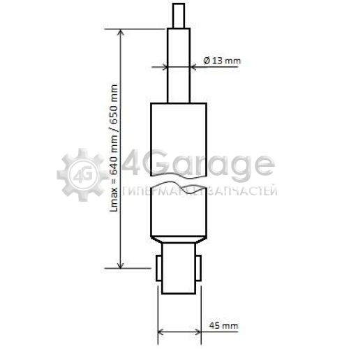 KYB 3448025 Амортизатор Excel G