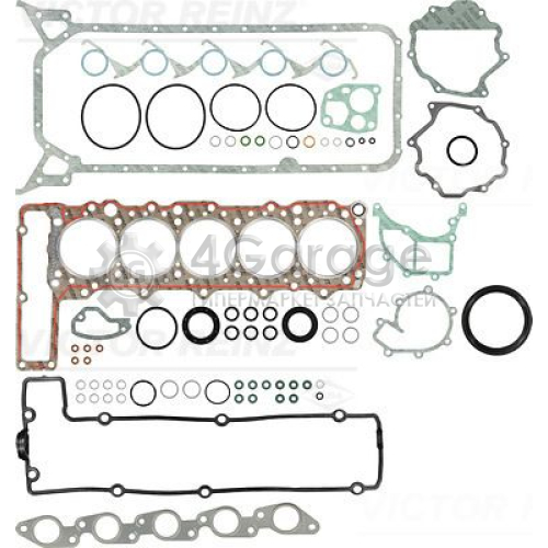 VICTOR REINZ 012924501 Комплект прокладок двигатель