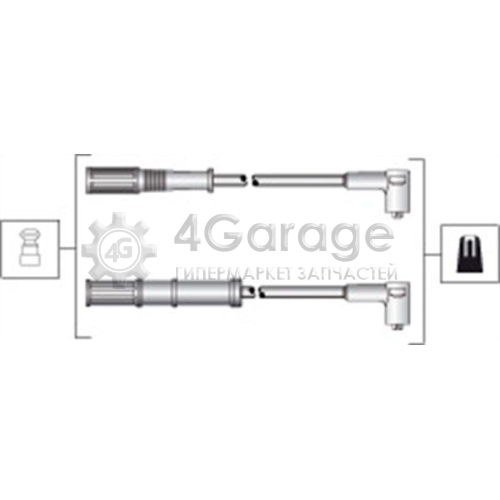 Комплект проводов зажигания MAGNETI MARELLI 941318111301 в Нижнем Новгороде