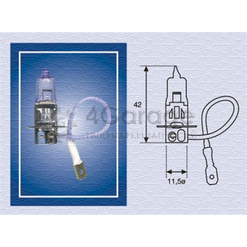 Лампа накаливания противотуманная фара STANDARD MAGNETI MARELLI 002554100000 в Москве