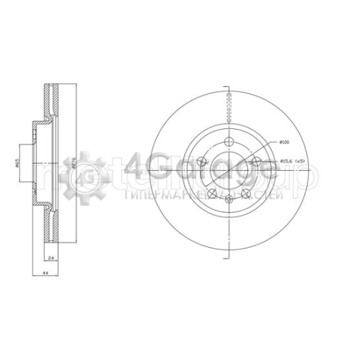 Тормозной диск METELLI 231842C в Нижнем Новгороде