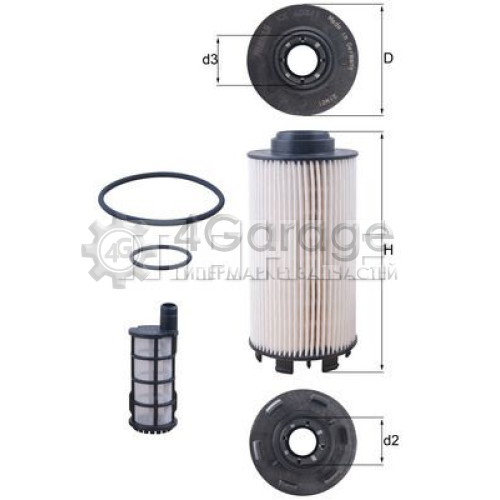 Топливный фильтр MAHLE KX4031KIT в Нижнем Новгороде