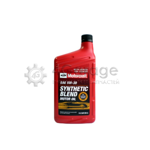 Масло моторное полусинтетическое FORD Synthetic Blend Motor Oil 5W 30 0 946л XO5W30QSP FORD XO5W30QSP в Ростове-на-Дону