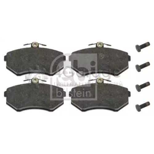 FEBI BILSTEIN 16308 КОЛОДКИ ПЕР AUDI 80 B3/B4/A4