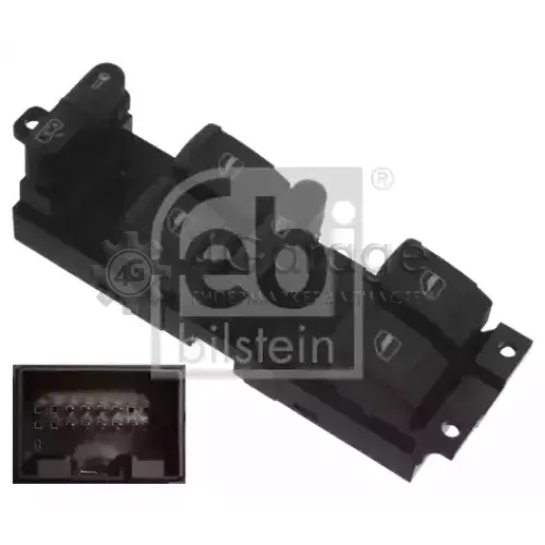 FEBI BILSTEIN 37644 БЛОК УПРАВЛЕНИЯ СТЕКЛОПОДЪЕМНИКОМ VW GOLF IV/BORA/PASSAT/SEAT LEON/TOLEDO II 97 06 в Красноярске