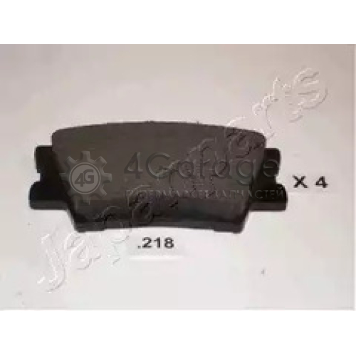 Колодки торм.дисковые JAPANPARTS PP218AF в Ростове-на-Дону