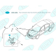 МОТОР СТЕКЛООМЫВАТЕЛЯ NISSAN TEANA (J32) (08 13) TIIDA (C11) (07 14) X TRAIL (14 Н.В) RUEI RUEI17058 в Нижнем Новгороде