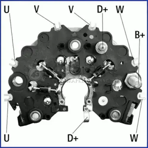 UTM EB1744C Диодный мост генератора Треугольник