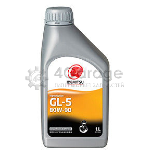 IDEMITSU 30305048724 Трансмиссионное масло IDEMITSU GEAR OIL GL 5 80W90 1л (30305045 724) 30305048 724