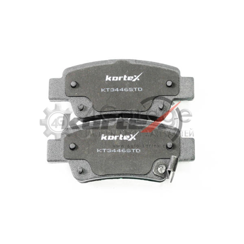 KORTEX KT3446STD Колодки торм. задн.к т