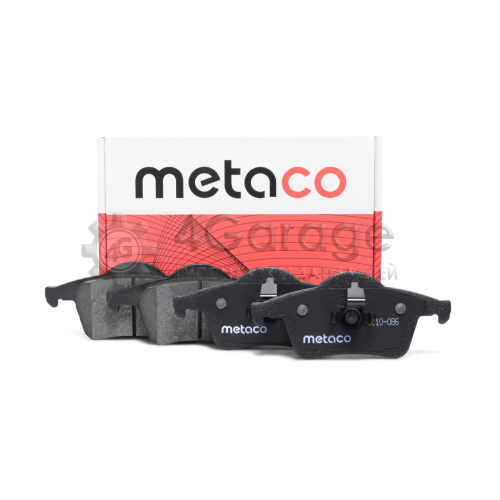 Колодки тормозные задние дисковые METACO 3010086 в Нижнем Новгороде