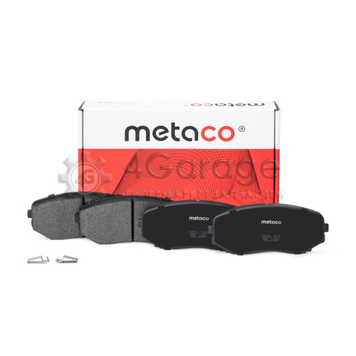 Колодки тормозные передние METACO 3000068 в Ростове-на-Дону