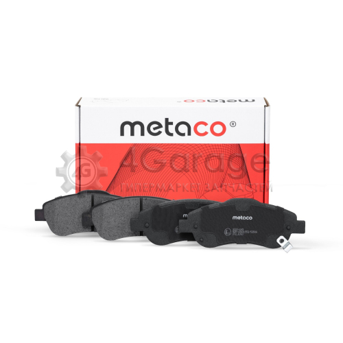 Колодки тормозные передние к-кт METACO 3000043 в Нижнем Новгороде