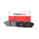 Колодки тормозные передние к-кт METACO 3000238 в Ростове-на-Дону