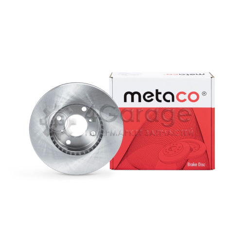 Диск тормозной передний вентилируемый METACO 3050133 в Москве