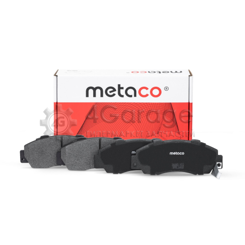 METACO 3000102 Колодки тормозные передние в Красноярске