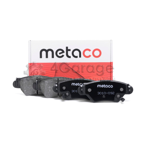 Колодки тормозные задние дисковые METACO 3010092 в Ростове-на-Дону