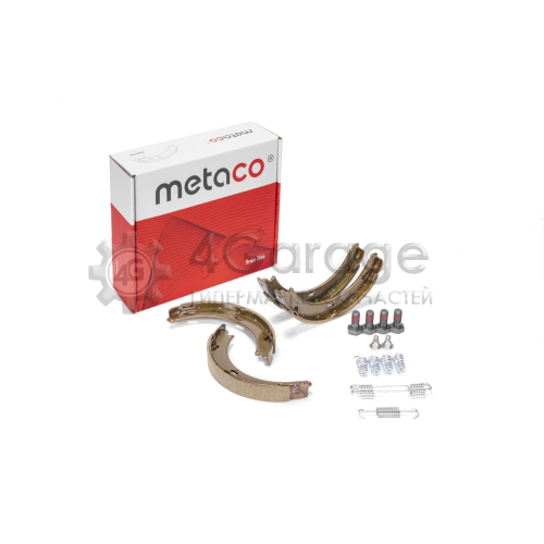 Колодки ручного тормоза комплект METACO 3030013 в Ростове-на-Дону
