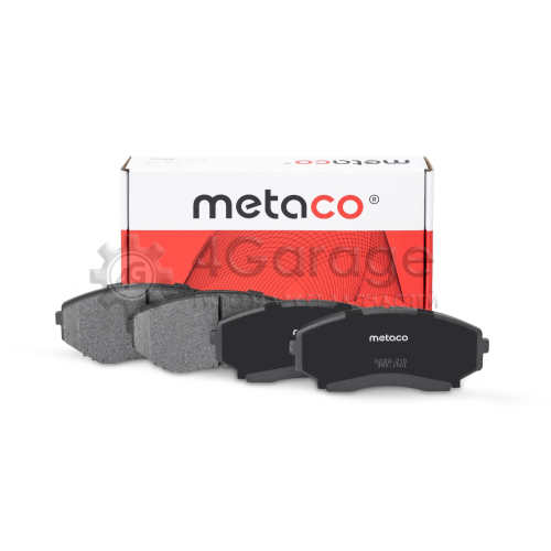 Колодки тормозные передние к-кт METACO 3000210 в Ростове-на-Дону