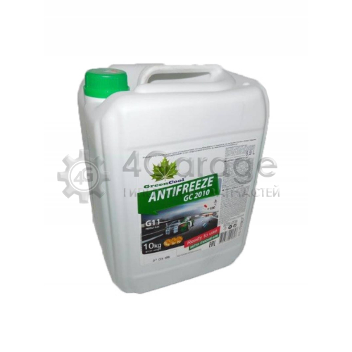 GREENCOOL 751807 Антифриз Greencool Gc2010 Зел. (10 Кг) GreenCool 751807