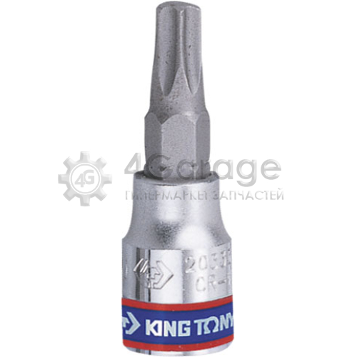 Насадка (бита) торцевая 1/4" TORX T25 L = 37 мм KING TONY 203325 в Москве