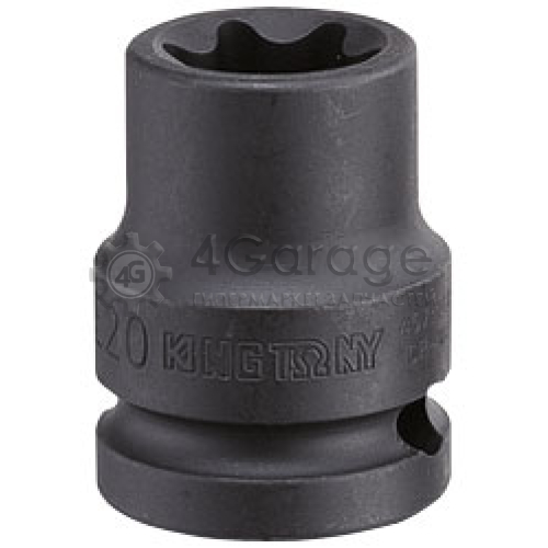 Головка торцевая ударная TORX Е стандарт 3/4" E26 L = 56 мм KING TONY 657526M в Москве