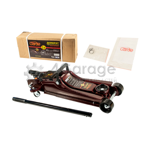Домкрат гидравлический 2.5т Garde подкатной Low Profile series 85-385мм DGP33004 GARDE DGP33004 в Нижнем Новгороде