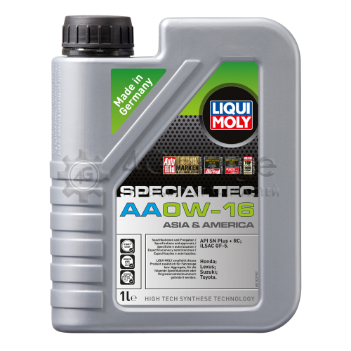 21326 LiquiMoly НС синт. мот.масло Special Tec AA 0W 16 SN Plus + RC GF 5 (1л) LIQUI MOLY 21326 в Ростове-на-Дону