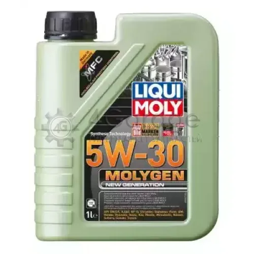 LIQUI MOLY 9047 LIQUI MOLY: LIQUI MOLY Molygen New Generation 5W30 1L МАСЛО МОТОРНОЕ\ API SN/CF ILSAC GF 5