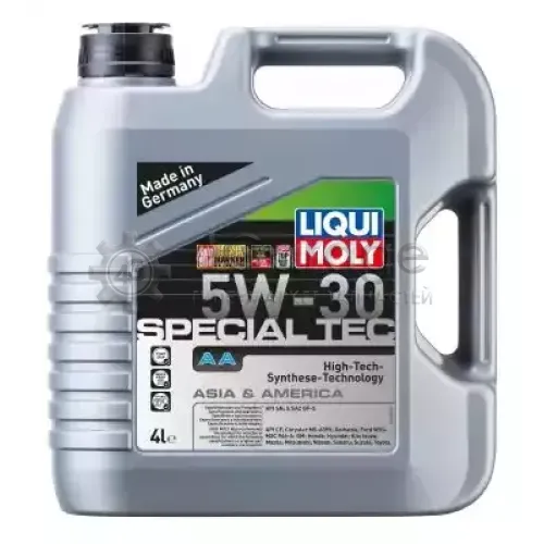 LIQUI MOLY 7616 LIQUI MOLY: LIQUI MOLY Special Tec AA 5W30 4L МАСЛО МОТОРНОЕ\ API SN ILSAC GF 5.