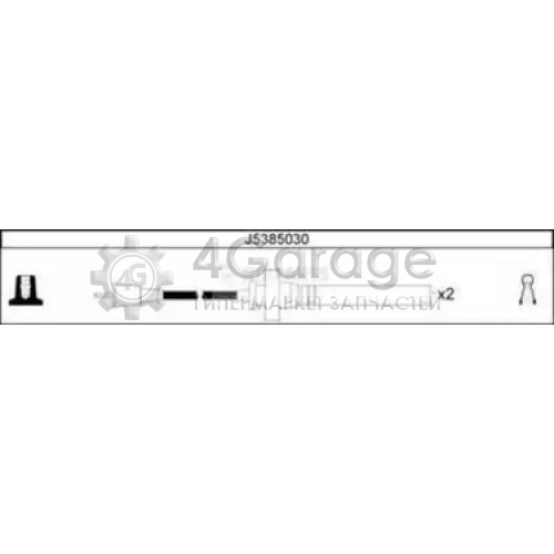 NIPPARTS J5385030 Провода в/в (2 штуки) Mitsubishi Lancer 09/03 Space Star Colt в Красноярске