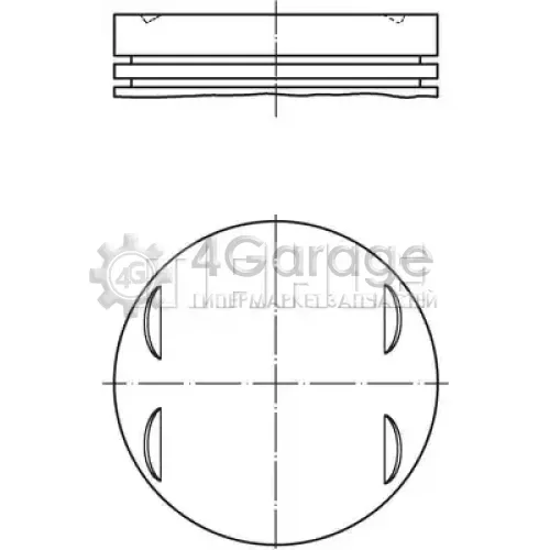 MAHLE 0831300 Поршень